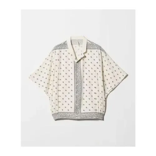 m’s braque NOTCHED COLLAR KITE SHIRT