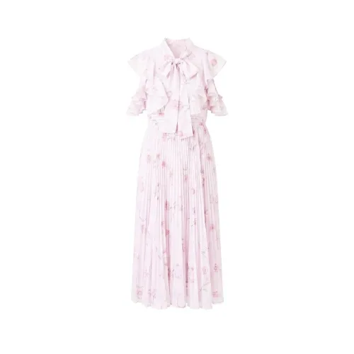 Rosé Muse Tulip chiffon dress