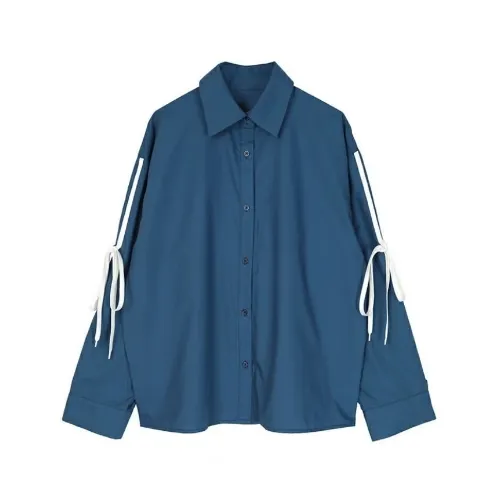 miette 2wayリボンスリーブシャツ