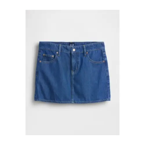 GAP ウルトラソフトデニム ミニスカート