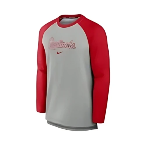 NIKE Louis Cardinals Nike Heather Gray/Red