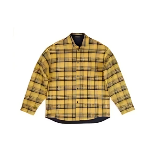 Balenciaga REVERSIBLE SHIRT IN YELLOW