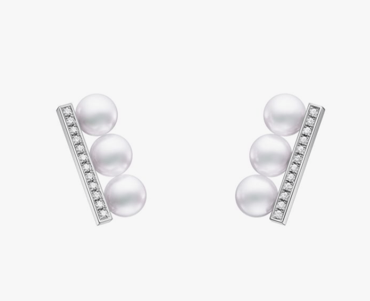 TASAKI バランス ネオ ダイヤモンド パヴェ イヤリング