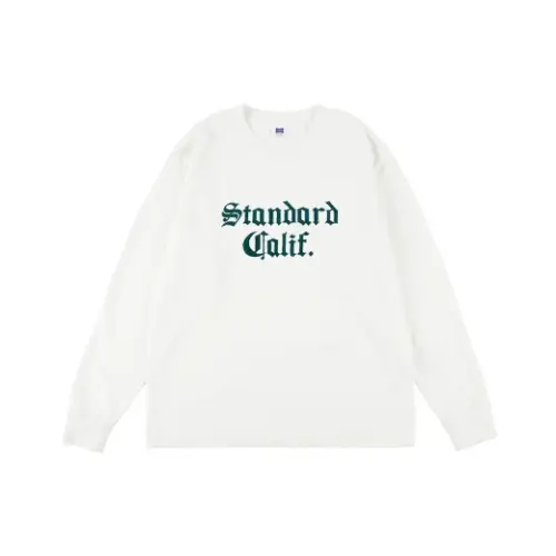 STANDARD CALIFORNIA US Cotton Logo Long Sleeve T
