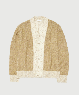 IRENISA COTTON-BLEND KNIT CARDIGAN