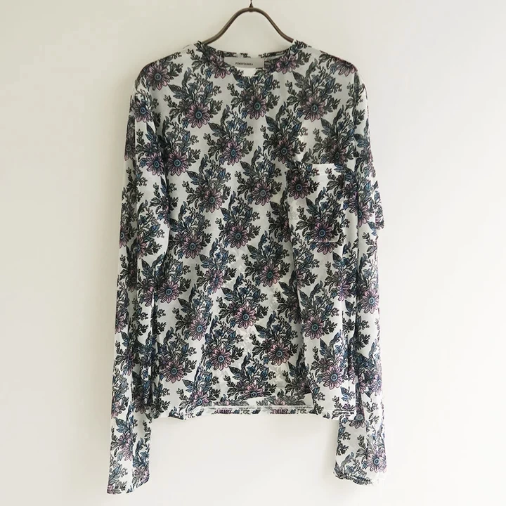 FUMIE=TANAKA sheer print long T
