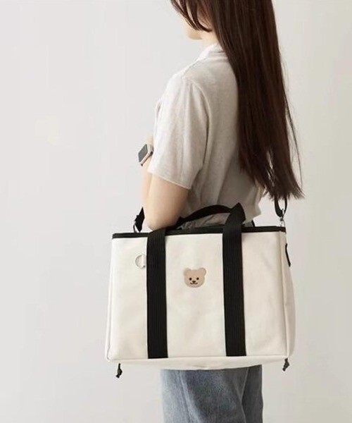 Mignonjour くまトートバッグ(大)