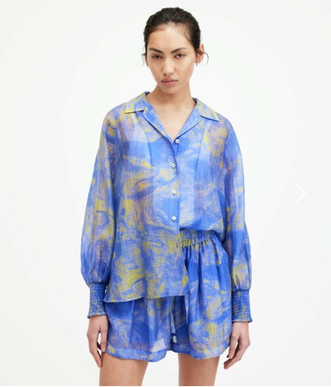 ALLSAINTS ISLA INSPIRAL SHIRT