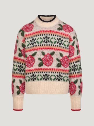 Rouje LEORANE sweater Vintage style alpaca sweater