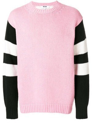 MSGM striped arms jumper