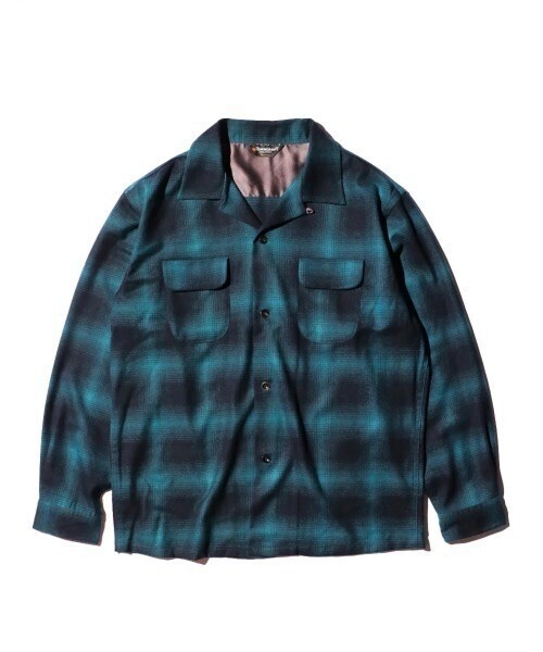 TOWNCRAFT 50S W-LAP LOOP COLLAR SHIRT