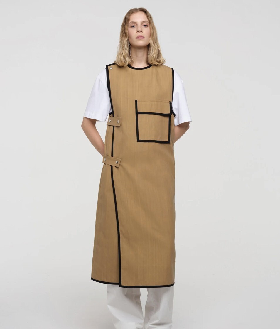 PLAN C POCKET LONG GILET