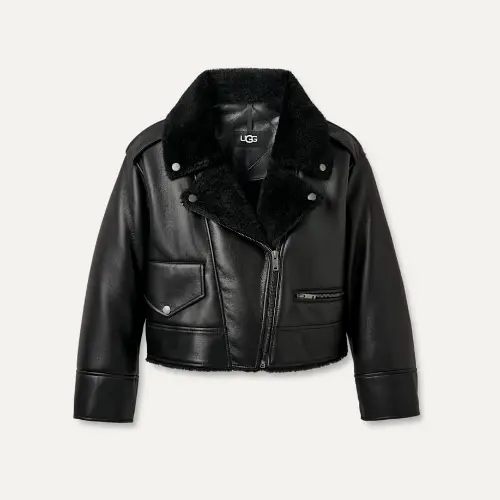 UGG Finnian Luxefluff Moto Jacket
