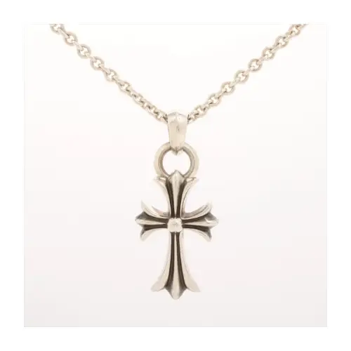 Chrome Hearts CHクロス Wベイル ネックレス