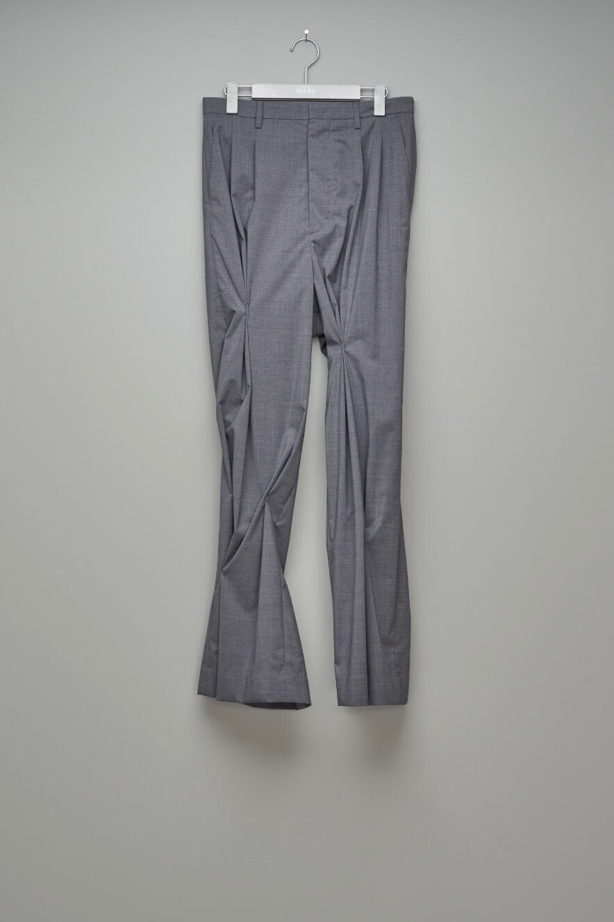 MASU WARP TROUSERS(GRAY)