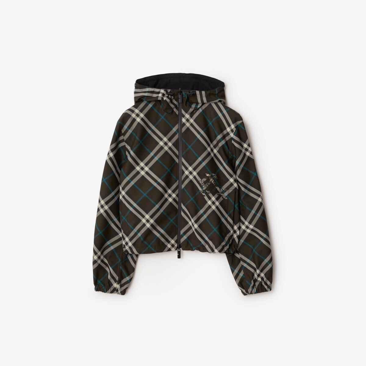 BURBERRY クロップド リバーシブル チェック ジャケット
