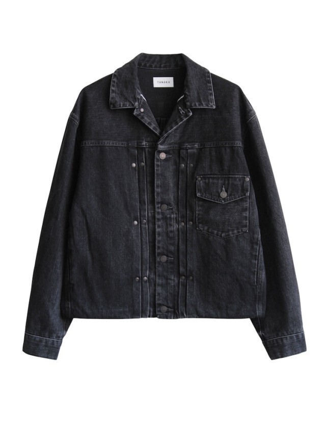 TANAKA TANAKA THE JEAN JACKET BLACK