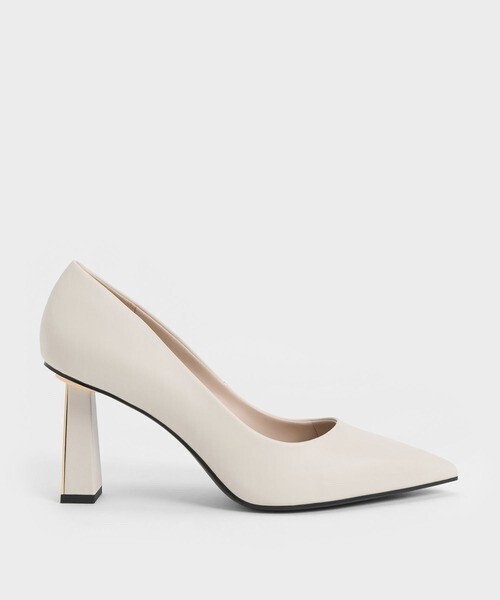 CHARLES & KEITH トラペーズヒール パンプス