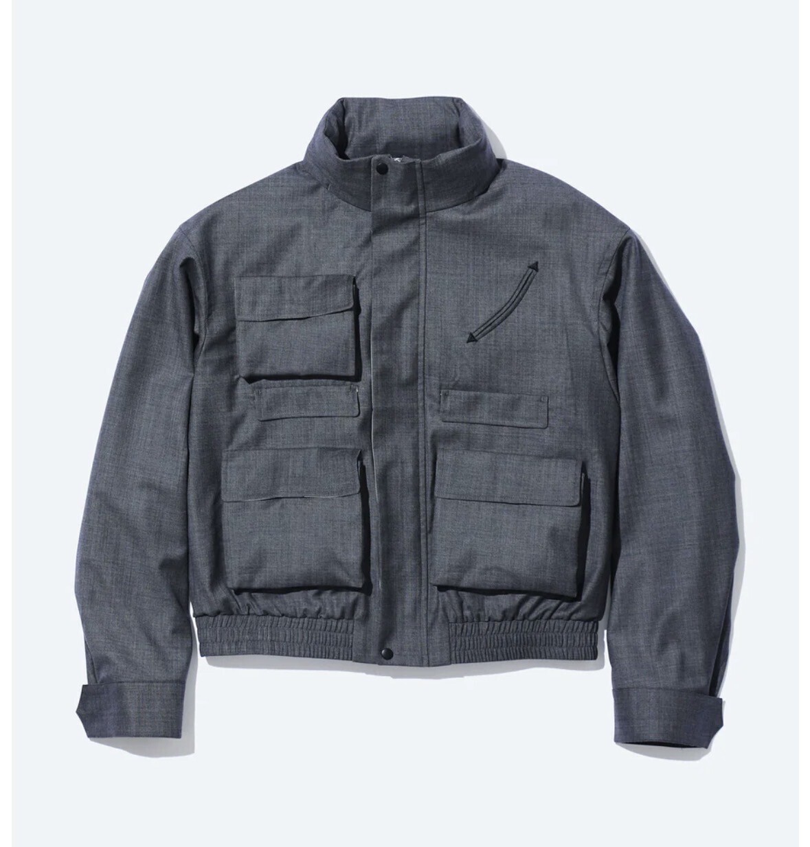 TOGA VIRILIS POLYESTER WOOL BLOUSON