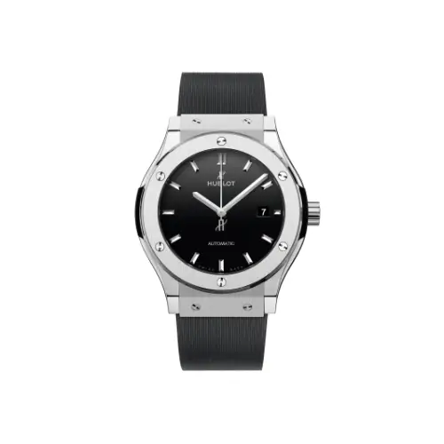 HUBLOT チタニウム ブラックシャイニー