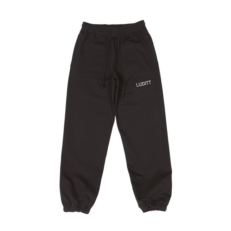 LUDITT CLASSIC SWEAT PANTS / BLACK <L-2144>