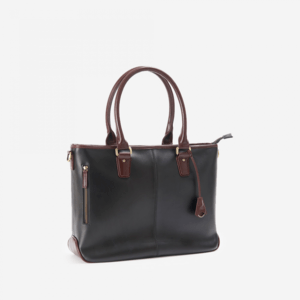 TRANSIC 本革×牛床革トートバッグ