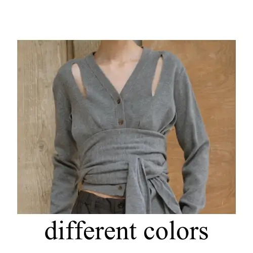 leinwande Ribbon Tie Cardigan