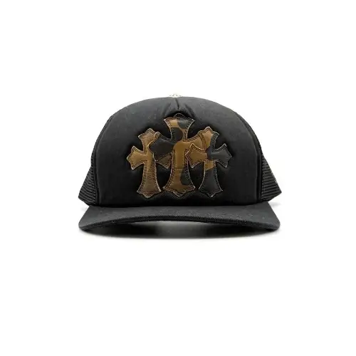 Chrome Hearts トリプルクロス トラッカーキャップ