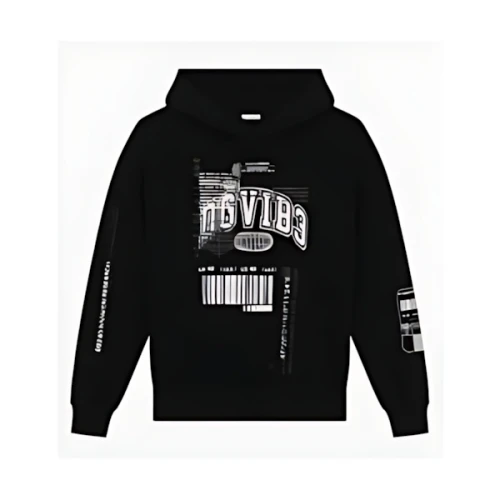 DOLCE & GABBANA JERSEY HOODIE WITH DGVIB3 LOGO
