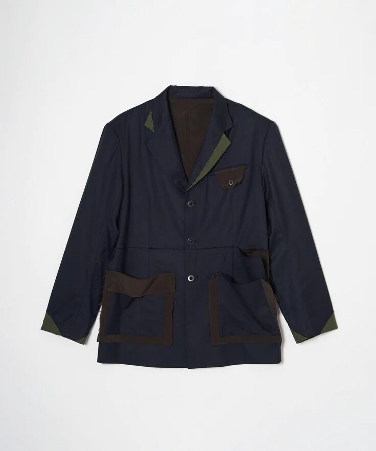 meagratia Frayed wool JKT