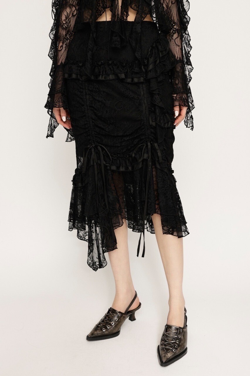 SLY FRILL LACE スカート