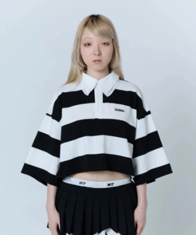 neith. Double Collar Rugger Shirt
