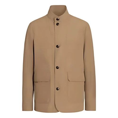 ZEGNA コットン混紡ジャケット