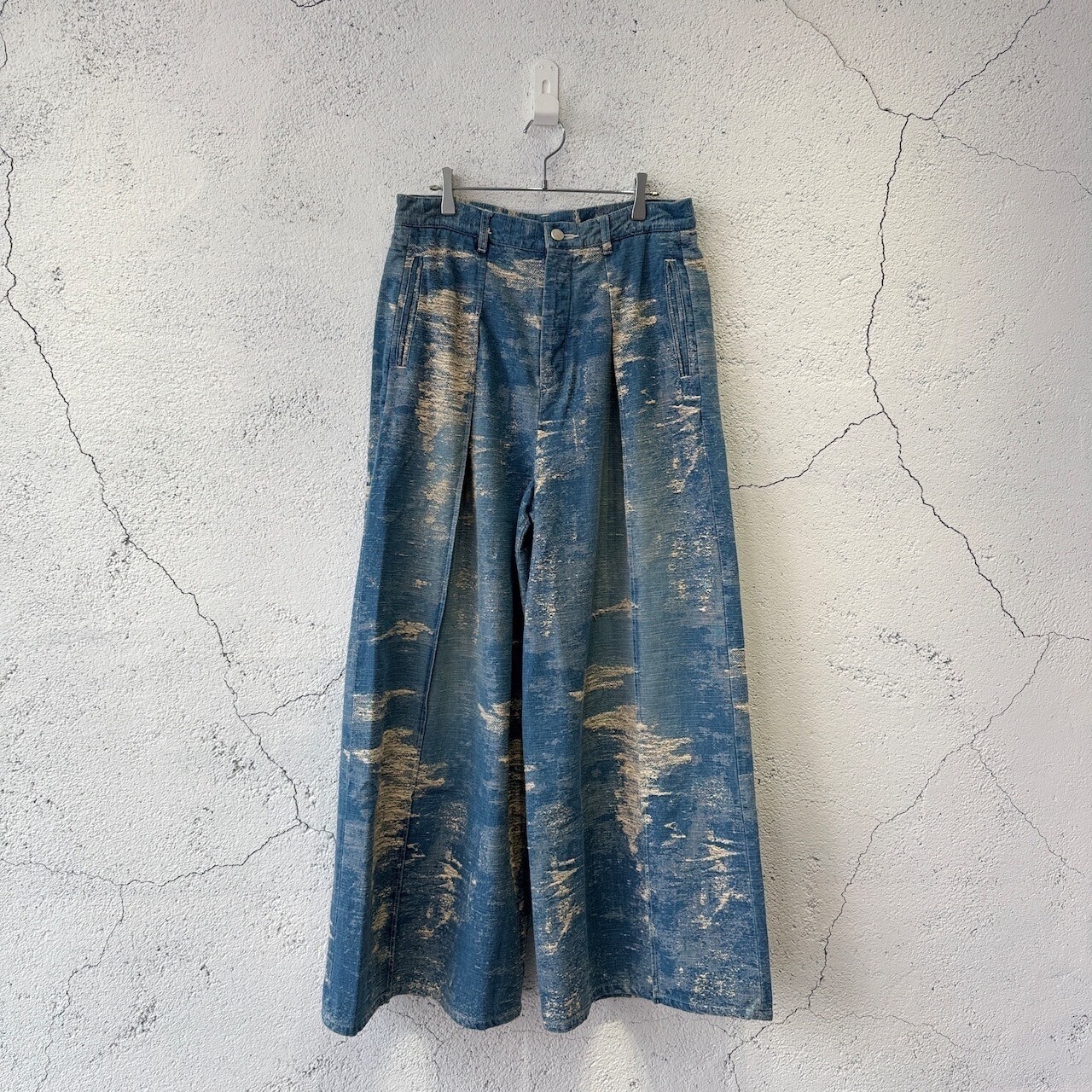 TAAKK DENIM WIDE SLACKS
