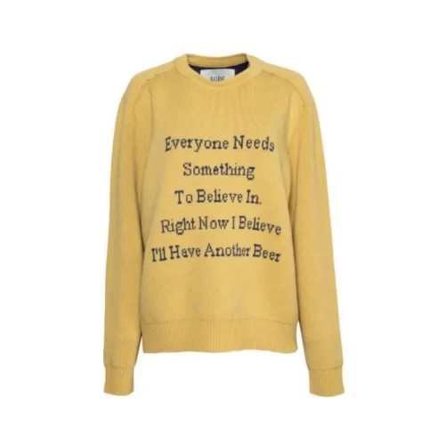 BODE Another Beer Sweater - Yellow