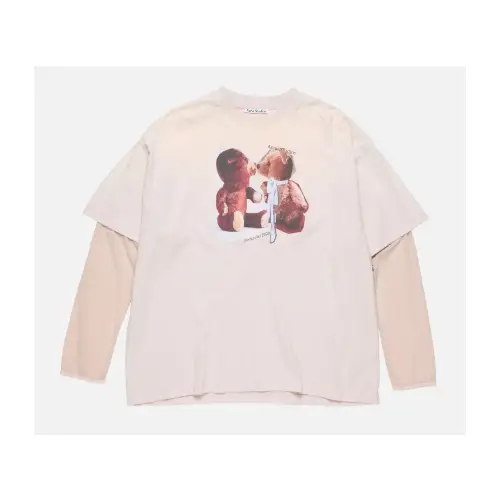 Acne Studios レイヤードプリントTシャツ