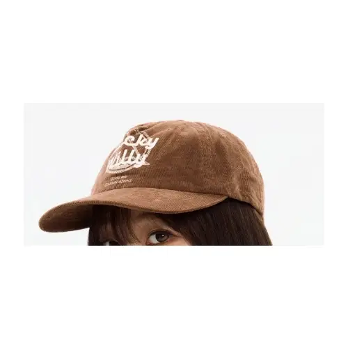 WACKY WILLY Corduroy Vintage Print Cap