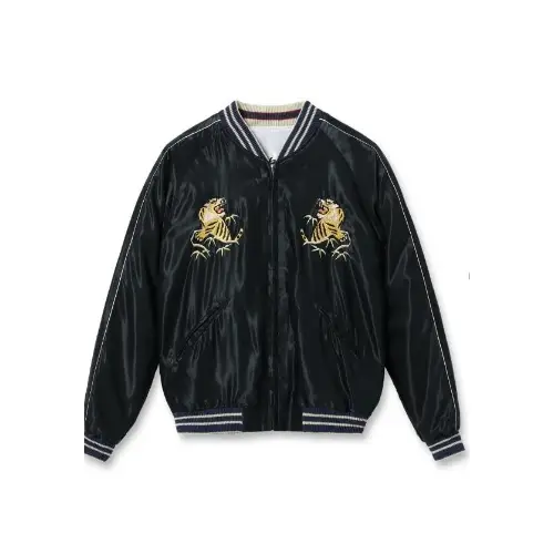 TAILOR TOYO 1950s Style Acetate Souvenir Jacket