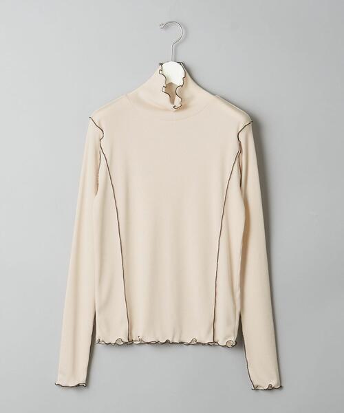 BEAUTY&YOUTH UNITED ARROWS メローステッチ タートルネック カットソー