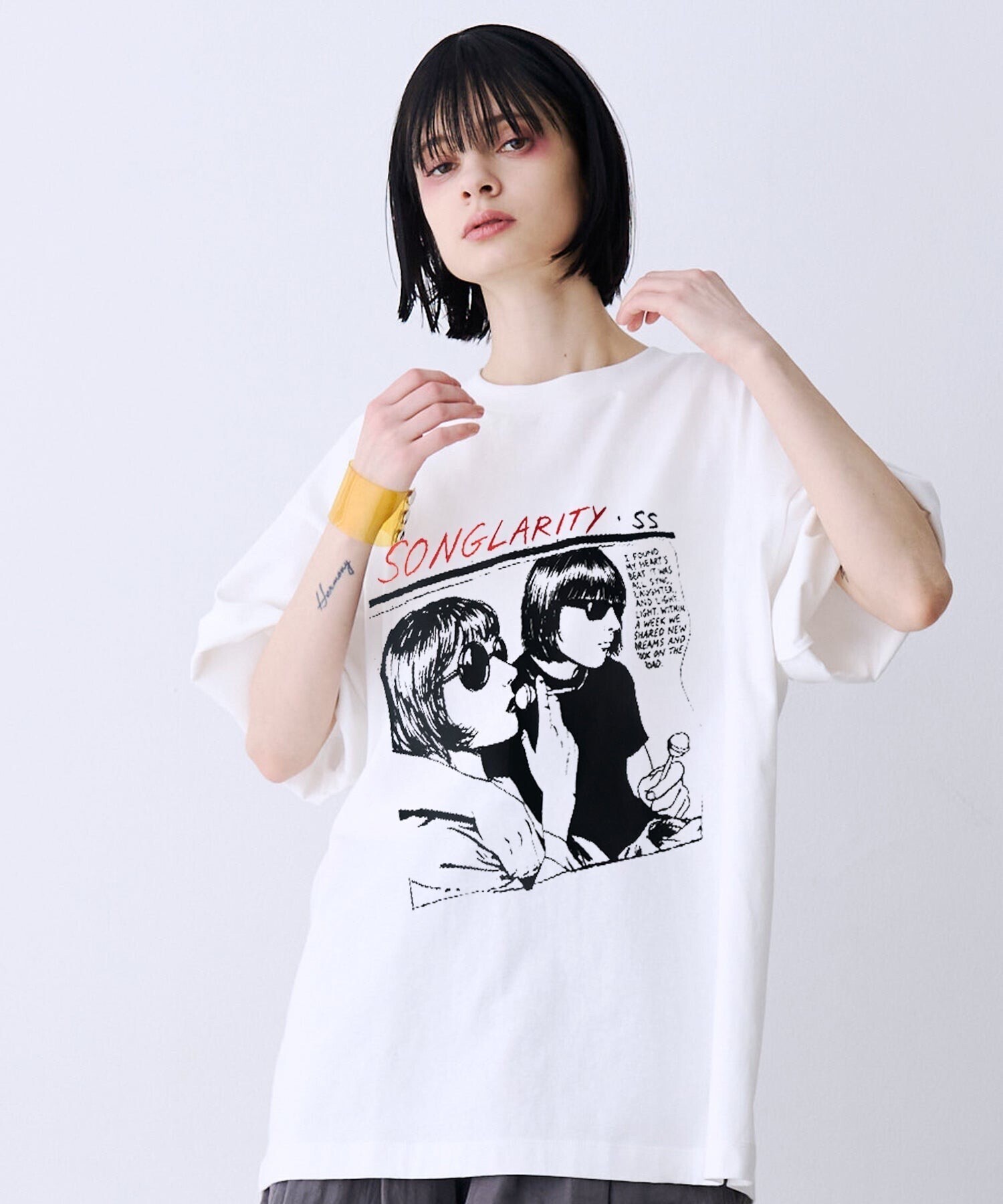 SeeSew HAND DREW PRINT TEE