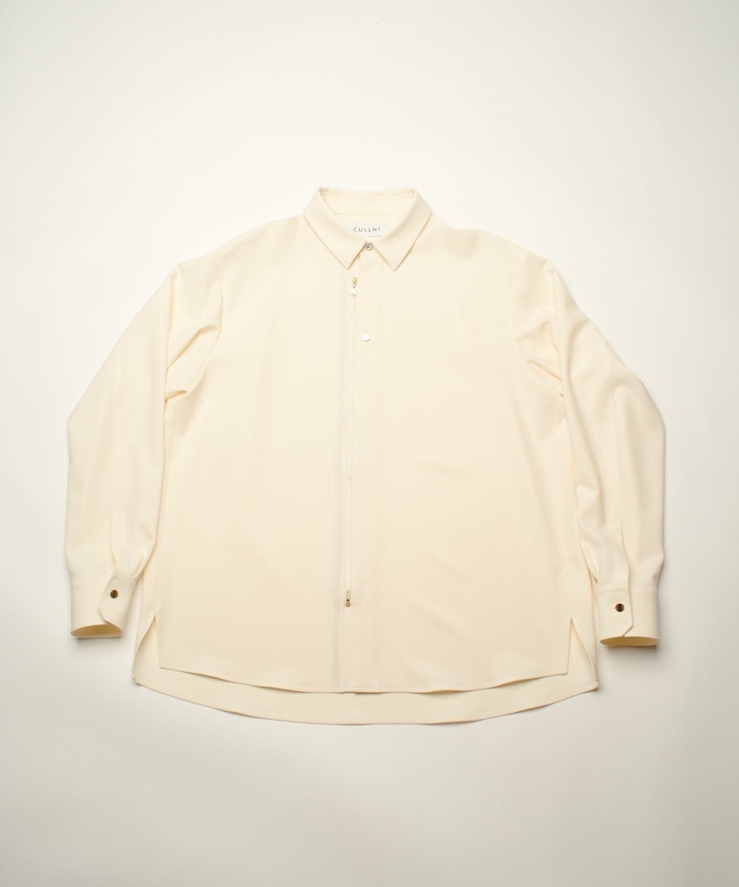 CULLNI exclusive 比翼ZIPデザインシャツ