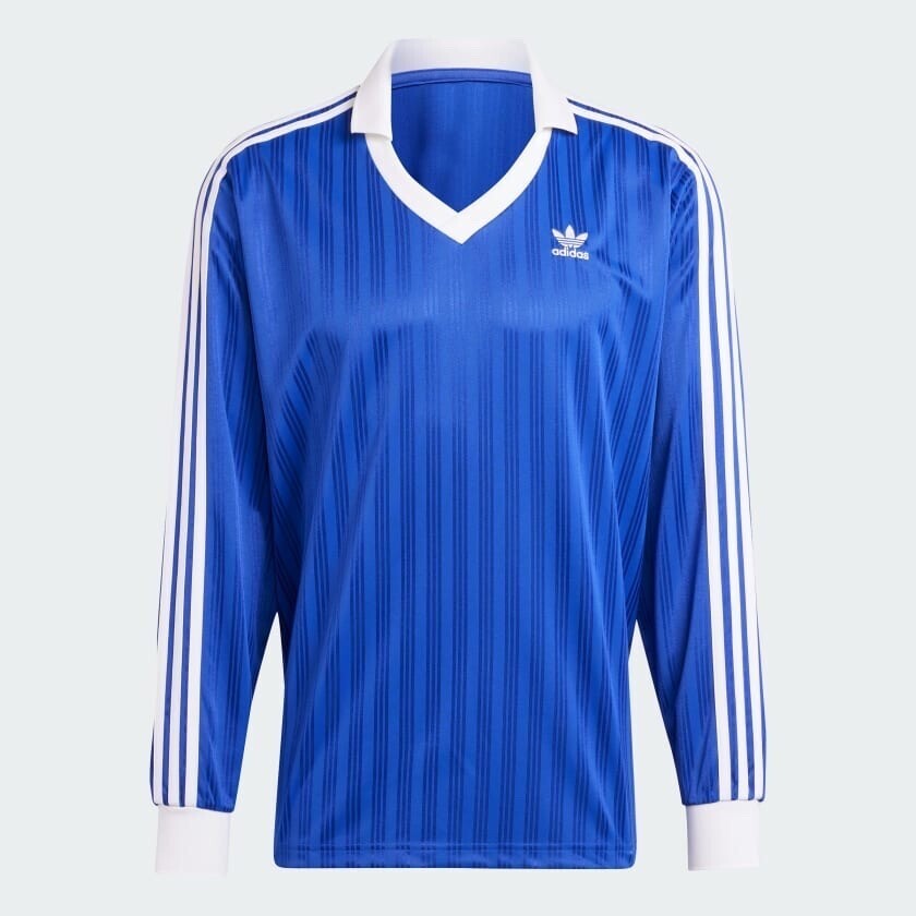 adidas アディカラー ピケ サッカー長袖Tシャツ