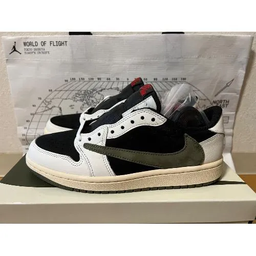 NIKE Travis Scott × Nike WMNS Air Jordan 1 Low OG 'Medium Olive'