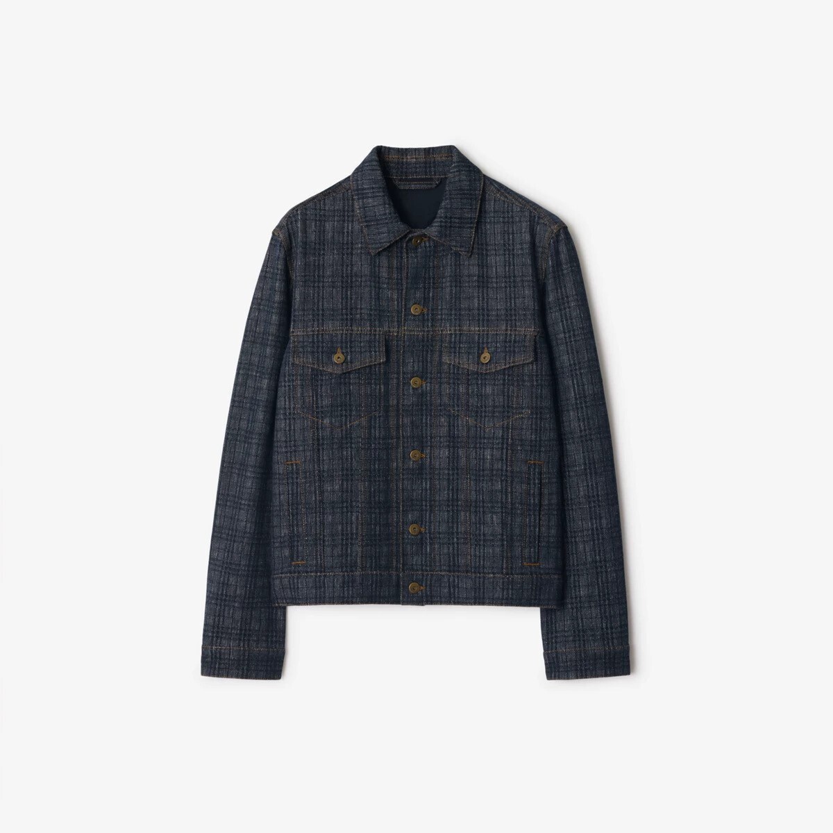 BURBERRY チェック デニムジャケット