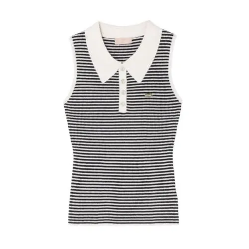 RESEXXY ノースリニットポロ