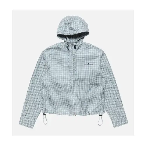 Acne Studios フード付きチェックジャケット