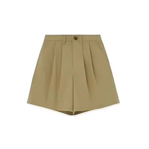Kimhekim Pleated Cotton-Blended Shorts