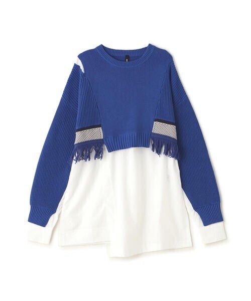 AULA AILA ニットドッキングシャツトップス