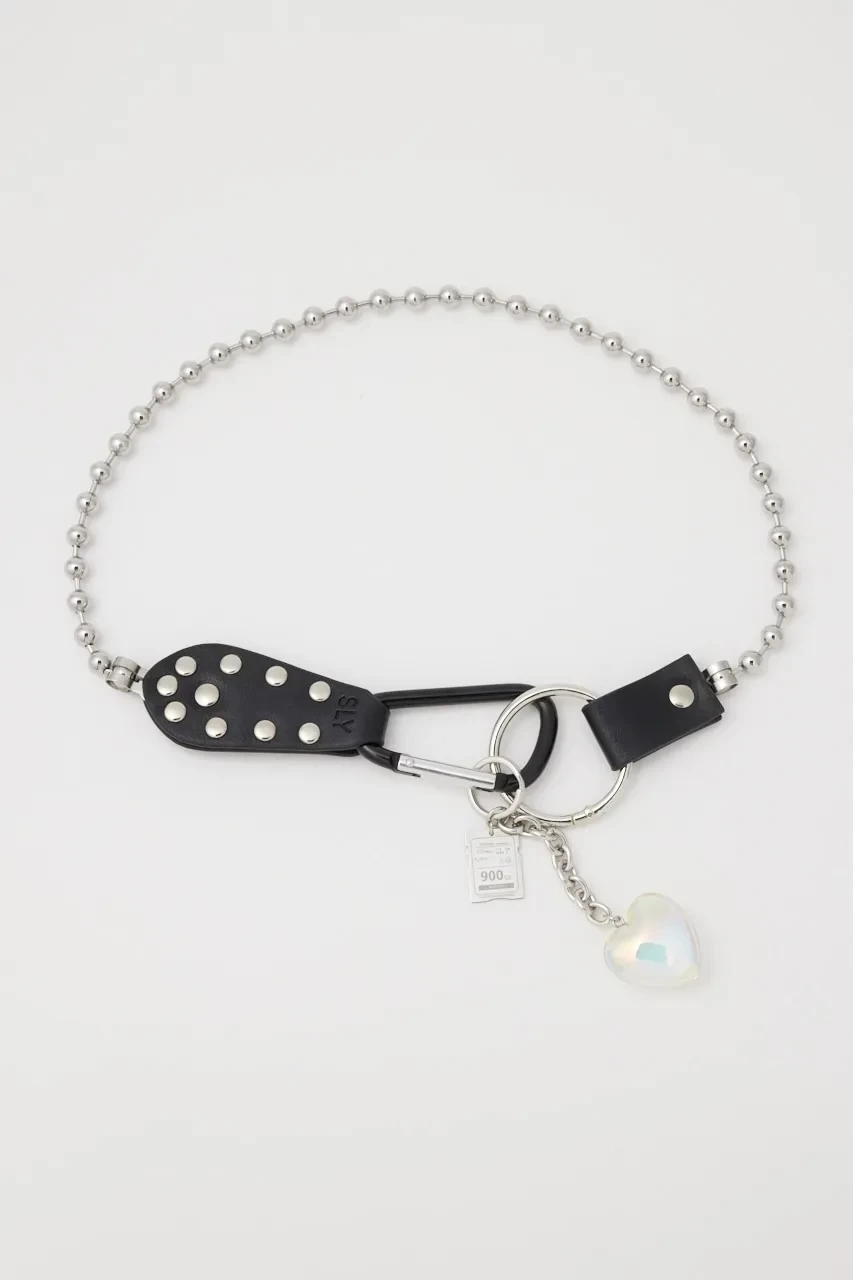 SLY HEART CHARM CHAIN