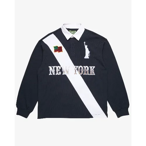 DENIM TEARS Lady Liberty Rugby